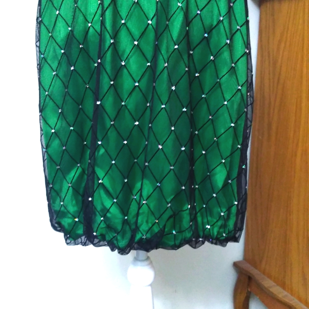 Coldwater Creek Green Fancy Dress - Picture 5 of 11